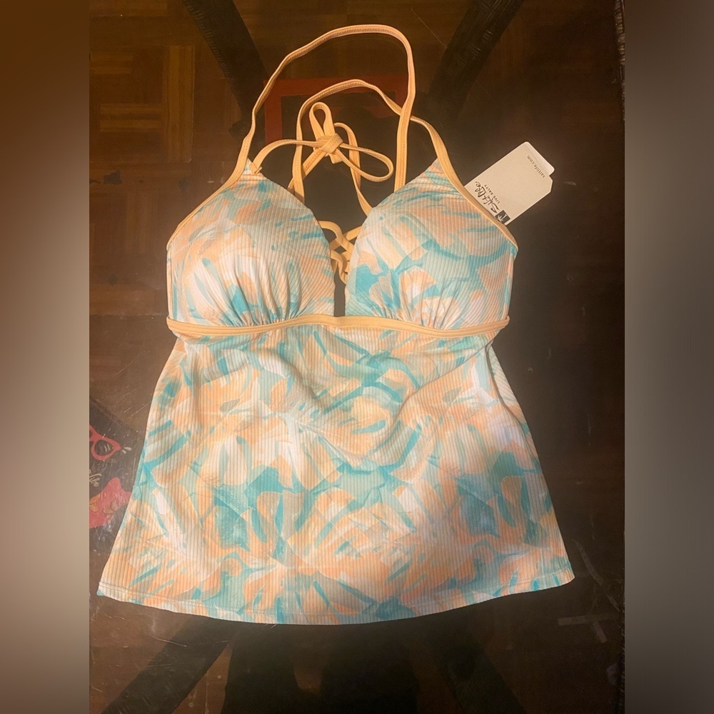 Salt life triangle tankini